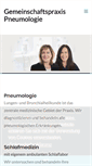 Mobile Screenshot of lungenfacharzt-siegen.de